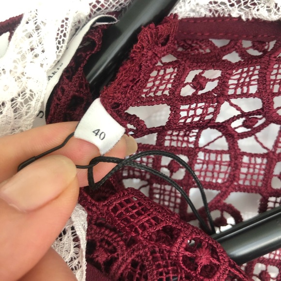 Sandro Paris Lace mini Dress - Picture 8 of 15